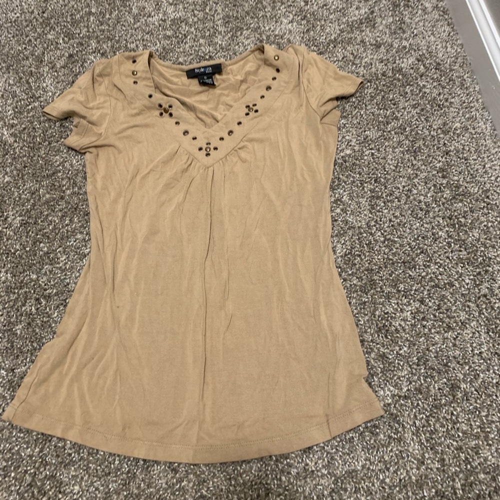 Tan Shirt